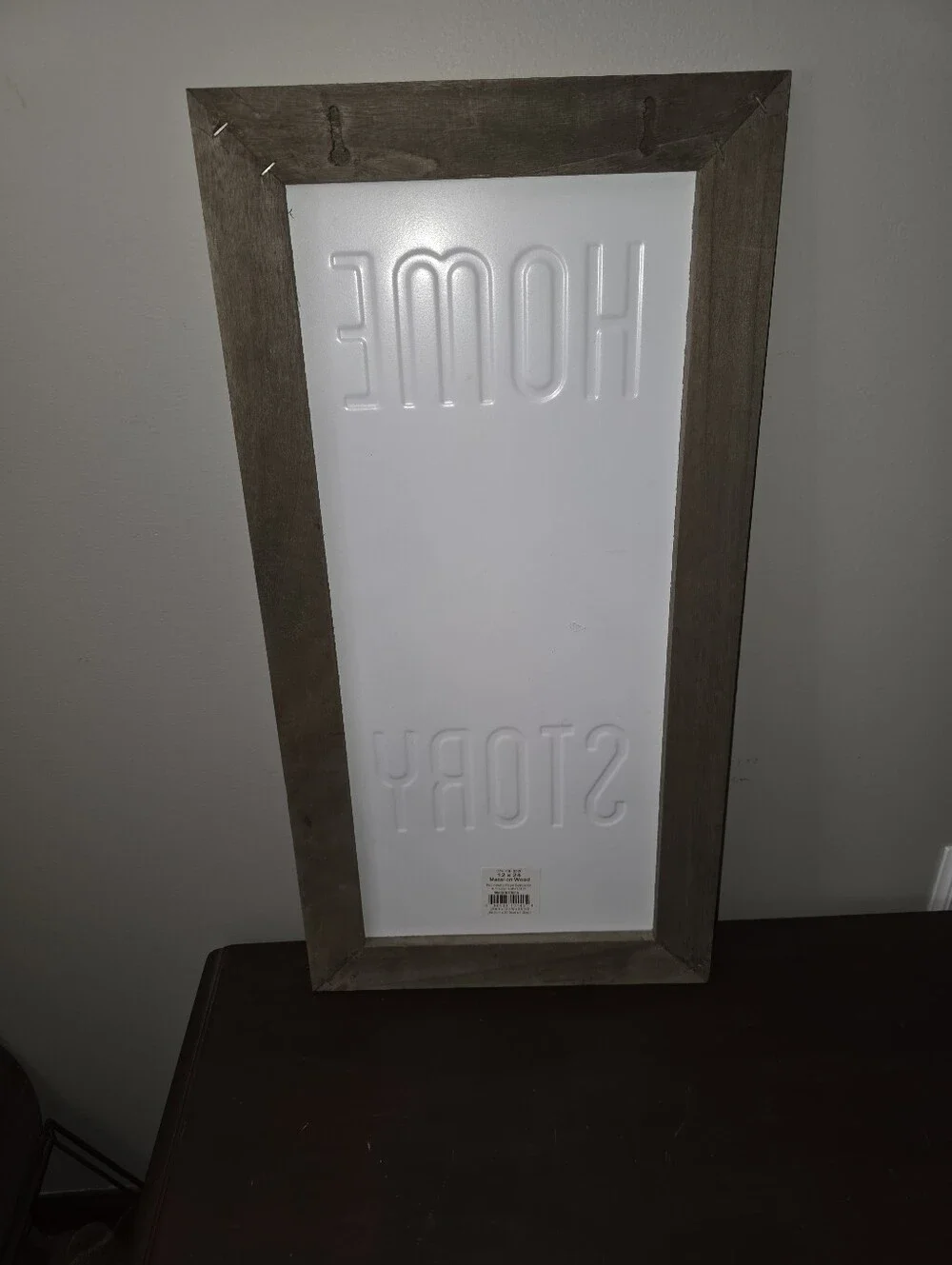 12 x 24 Metal and Wood 